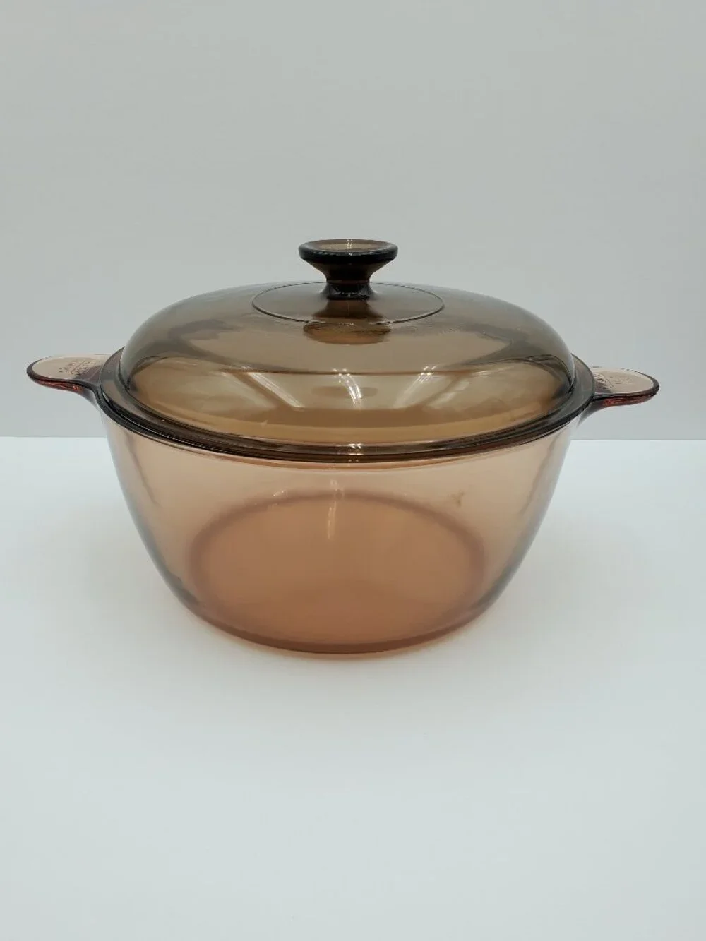 Corning Vision Amber 4.5 L Stew Pot Visions Cookware Dutch Oven Soup Pot